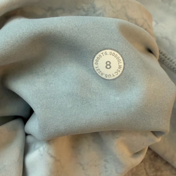 Lululemon Fast and Free Tight 25" *Nulux City Grit White Blue Fog - Picture 14 of 14